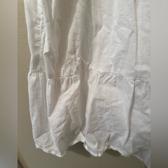 LOFT White Puff Sleeve Dress - Picture 5 of 8